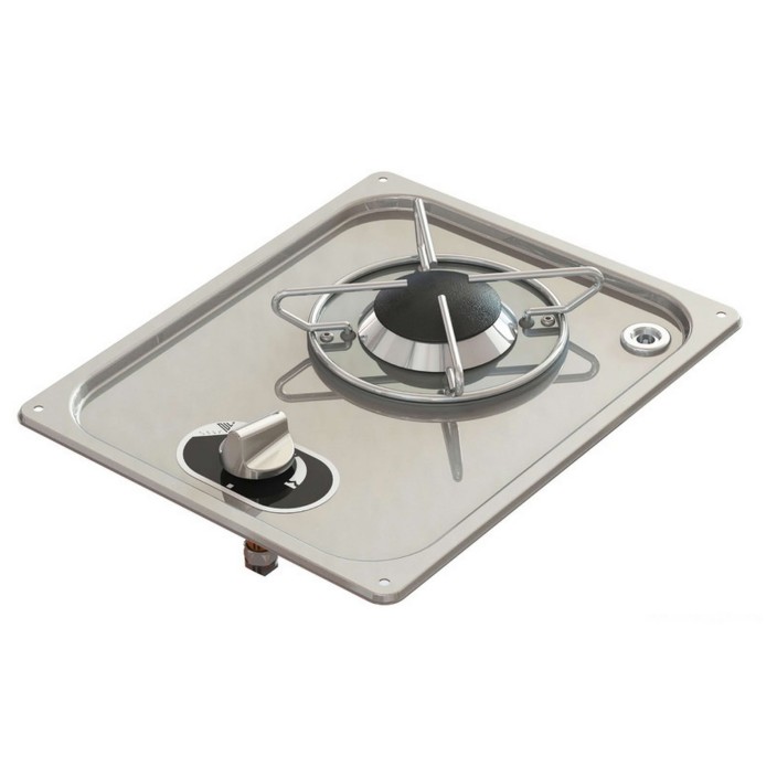 Piano cottura ad incasso in acciaio inox