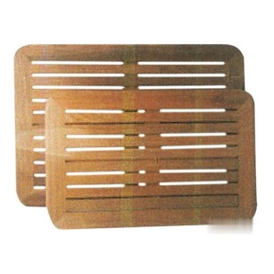 Teak table top