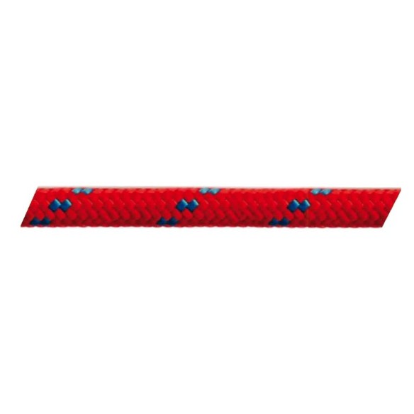 Doppia treccia rossa mm 4