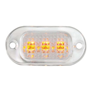Polycarbonate courtesy light LEDs
