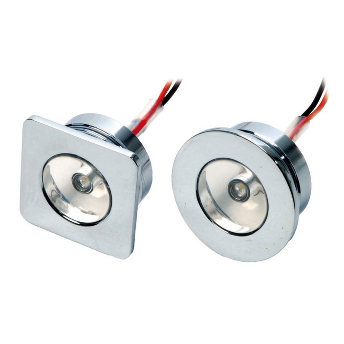 LED courtesy light squarewhite