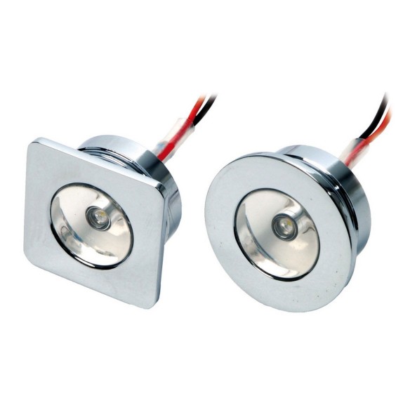 LED courtesy light squarewhite