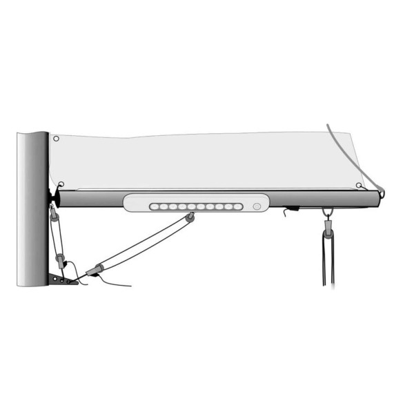 Plafoniera LED appoggio 310x40x15