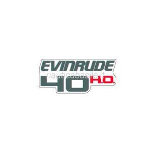 Adesivo 40 ho evinrude johnson brp