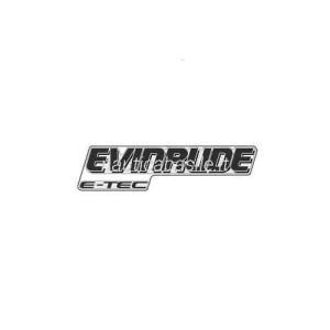 Adesivo destro evinrude e-tec