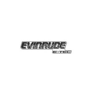 Adesivo sinistro evinrude e-tec