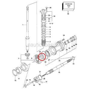 Anello 1,2 mm evinrude johnson brp