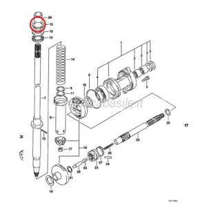 Anello evinrude johnson brp