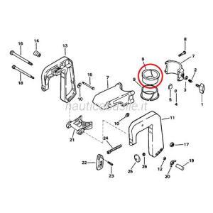 Boccola cavalletto evinrude johnson brp