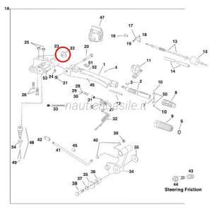 Boccola evinrude johnson brp