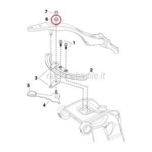 Boccola evinrude johnson brp