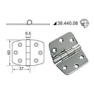 Cerniera inox 74x60 mm