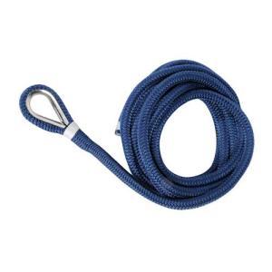 Cima ormeggio impiombata 16 mm x 11 m blu