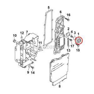 Coperchio anodo evinrude johnson brp