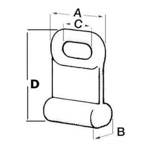 Cursore per randa 12x22 mm