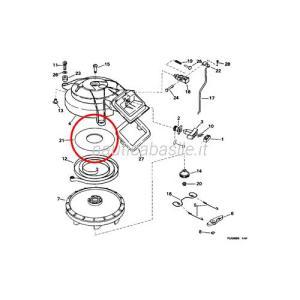 Disco molla di avviamento evinrude johnson brp