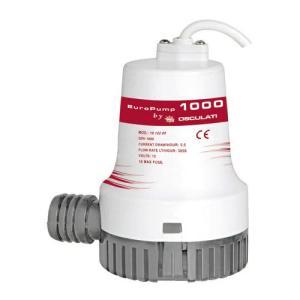 Elettropompa europump ii 1000 12 v pompa di sentina