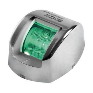 Fanale di via mouse verde corpo inox segnalazione