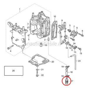 Filtro olio evinrude johnson brp