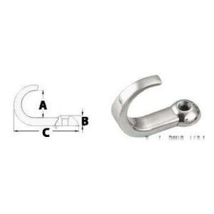 Gancetto inox 15x5,7x35,8mm