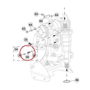 Kit valvola di sfiato evinrude johnson brp