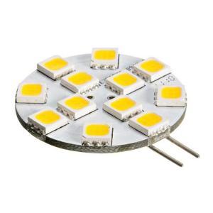 Lampadina 12 led g4 ã 30 mm attacco laterale