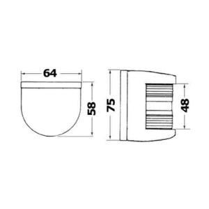 Lampadina siluro 12 v 10 w