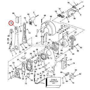 Manopola evinrude johnson brp