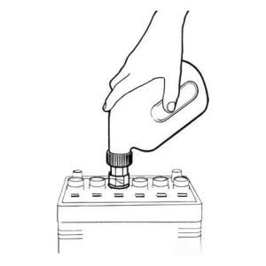 Mescitore per acido batterie