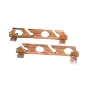 Portacanne teak 4 posti