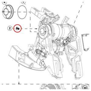 Raccordo a gomito evinrude johnson brp