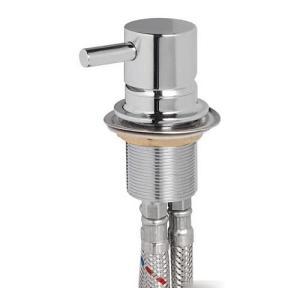 Rubinetto con miscelatore slim acqua calda/fredda