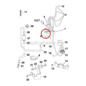 Sensore pressione olio evinrude johnson brp