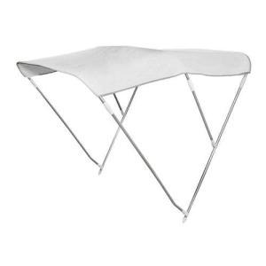 Tendalino 3 archi alto ã mm 22 cm 150/160 bianco capottina barca - tenda nautica para sole