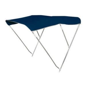 Tendalino 3 archi alto ã mm 22 cm 150/160 blu capottina barca - tenda nautica para sole