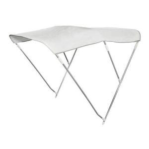 Tendalino 3 archi ã mm 22 cm 150/160 bianco capottina barca - tenda nautica para sole