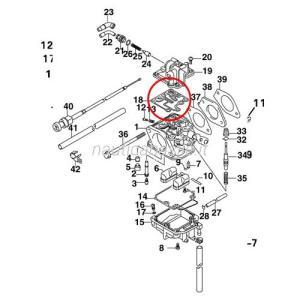 U ring guarnizione evinrude johnson brp