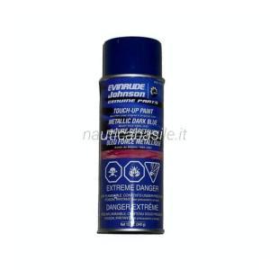 Vernice spray blu scuro metallizzato evinrude johnson brp