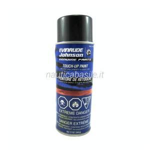 Vernice spray nero lucido evinrude johnson brp